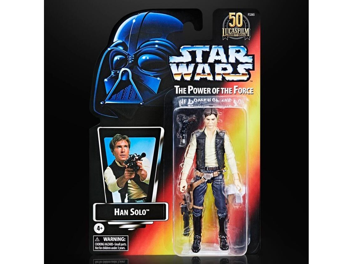 Star Wars O Poder da Força Han Solo Figura 15cm Hasbro
