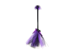 Bruxa Roxa Halloween Vassoura, 60cm LAXISCREED