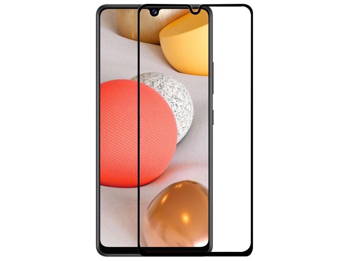 Pelicula de Vidro OKapas A426 Galaxy A42 5G Liso Preto Full 3D Preto Galaxy A42 5G