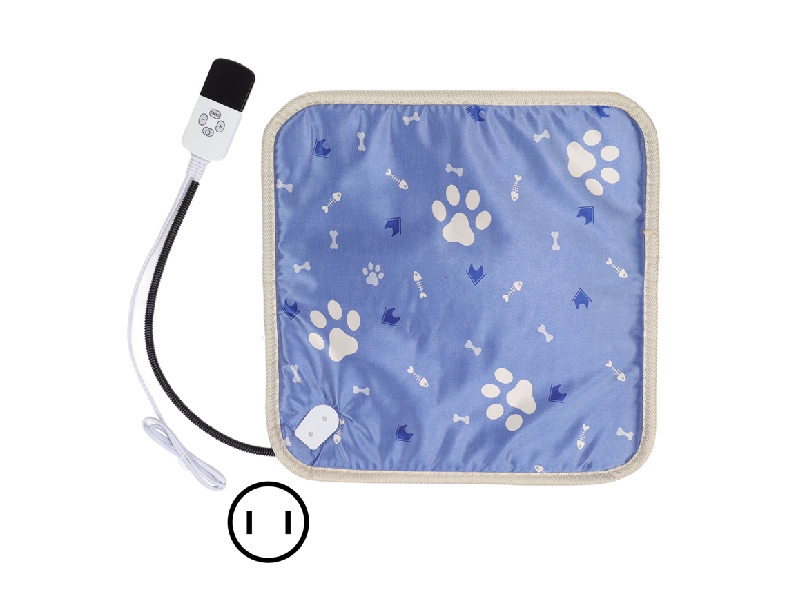 Laxiscreed Almofada Aquecimento Para Pets Com 9 Níveis De Temperatura E Proteção À Água