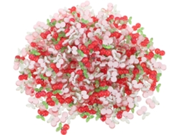 Conjunto de 400 esmaltes de unha em resina vermelha no formato de cereja kawaii, acessórios.