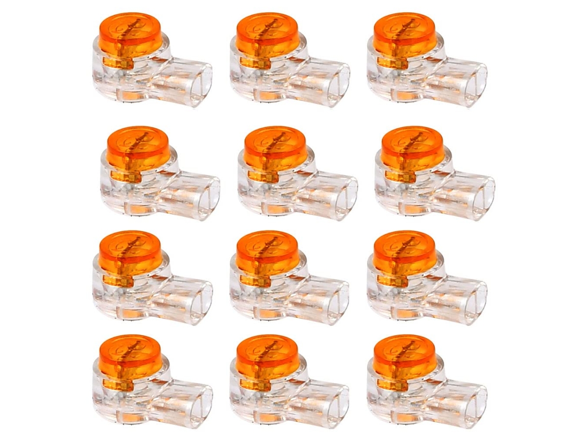 200 Conectores De Cabo K1, Conector De Emenda Com Vedação Em Gel, 2 Wi