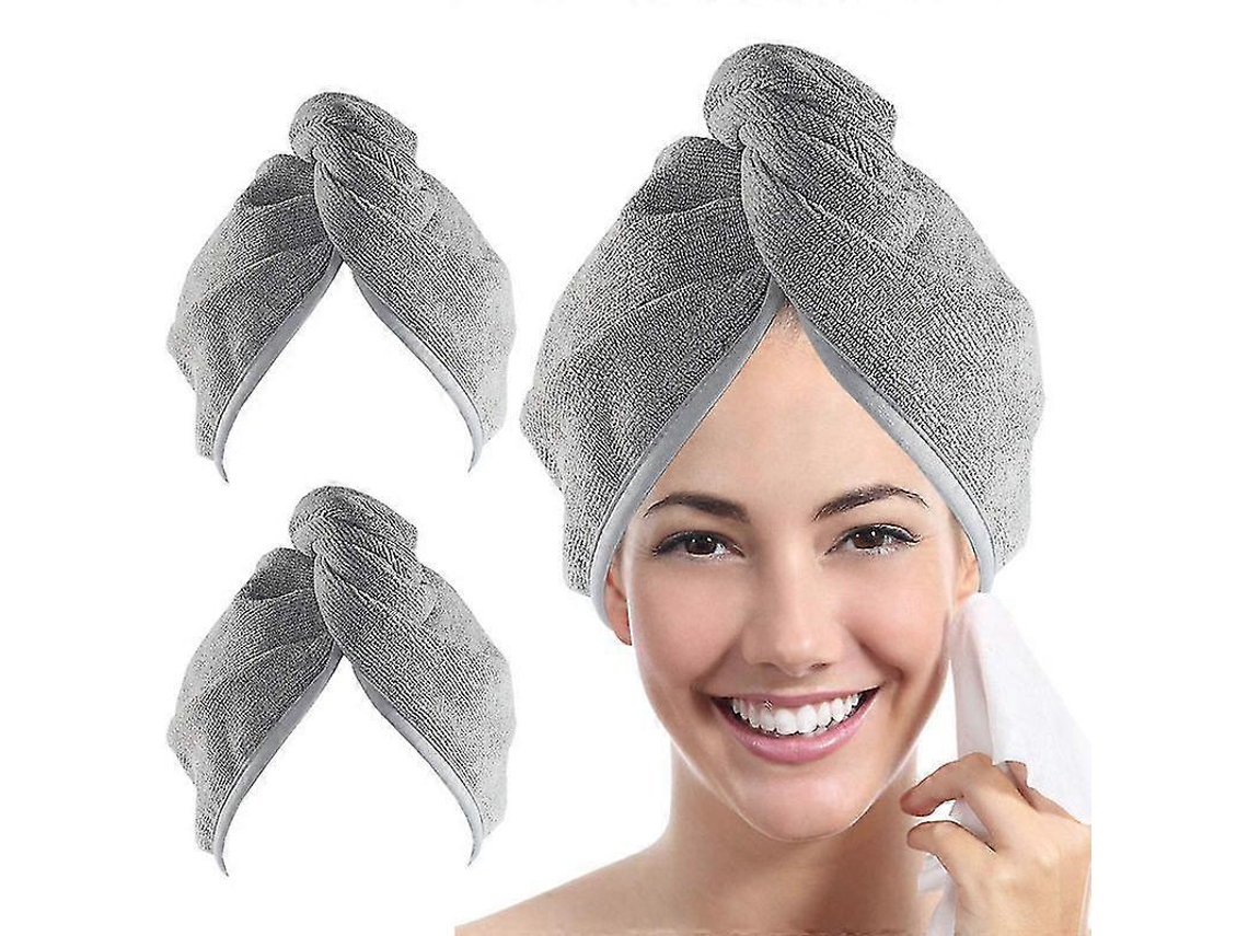 Touca De Cabelo Feminina De Microfibra Com Rpida Absoro E Secagem Rpida. Nostalgia88