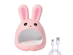 Mini Nail Lamp Cute Rabbit Dryer 24w Led Light Art For Home GOKOCO