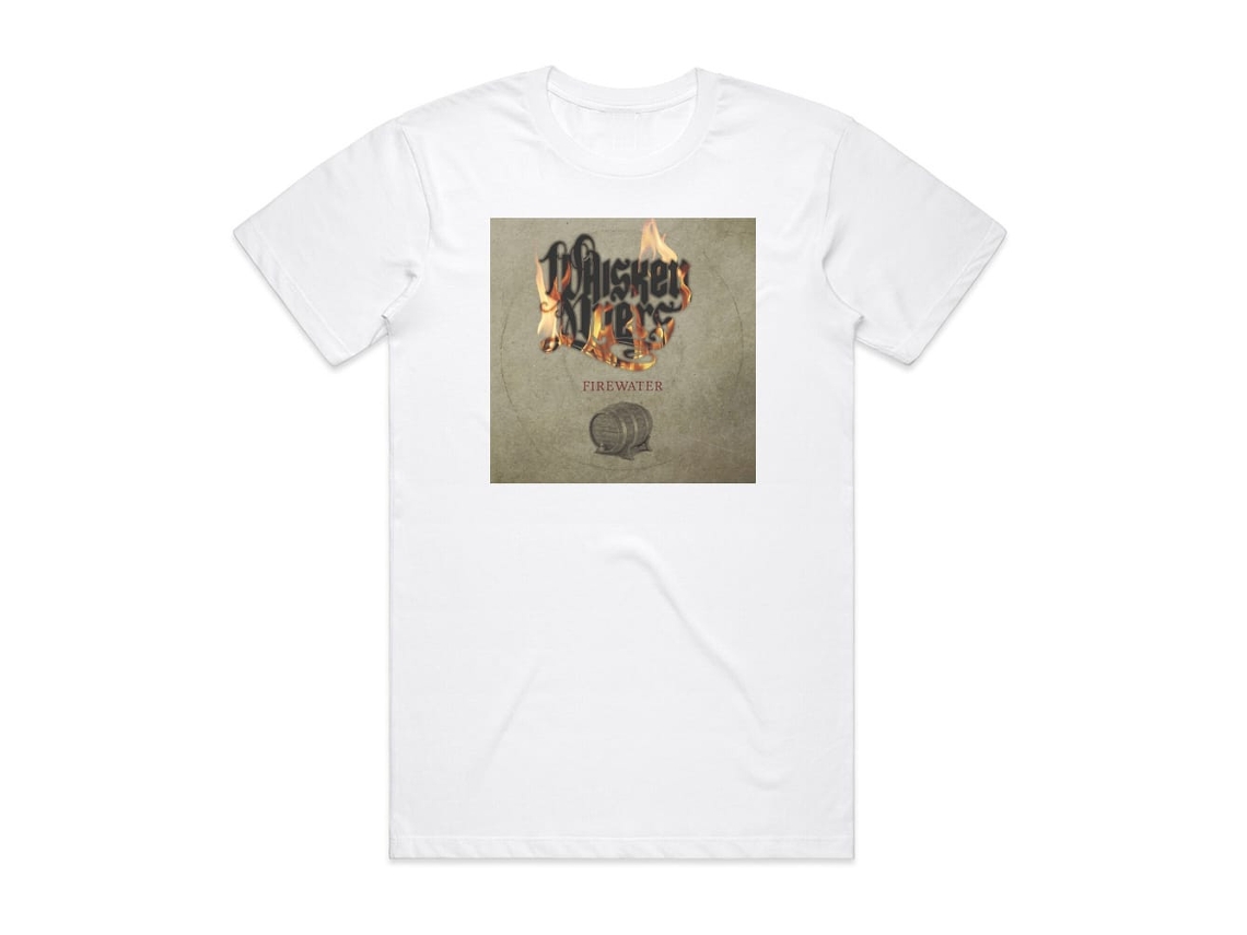 Whiskey Myers Firewater Album Cover T-shirt White Rockinstone Size-xxxl