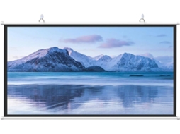 Tela de Projeção 30" 16:9 4:3 Hd, para Uso Doméstico e Externo