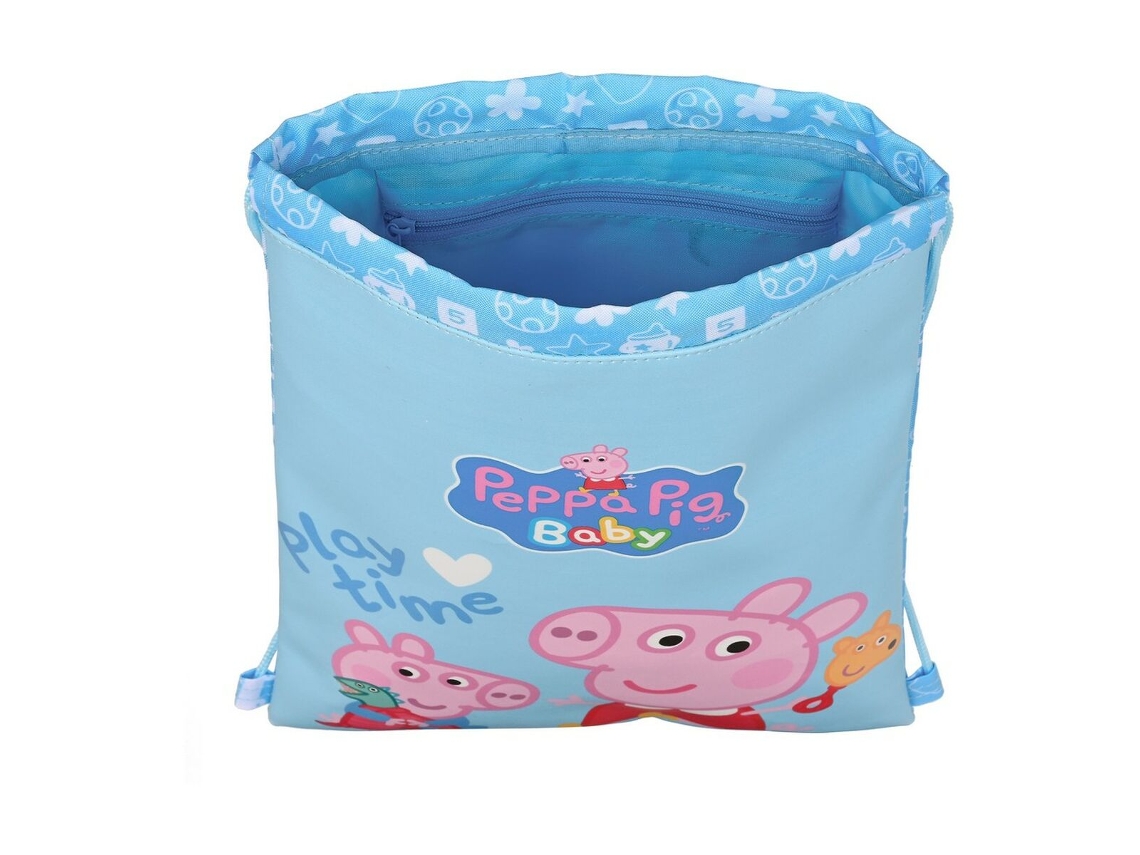 Saco Mochila com Cordas PEPPA PIG Baby 26 x 34 x 1 cm