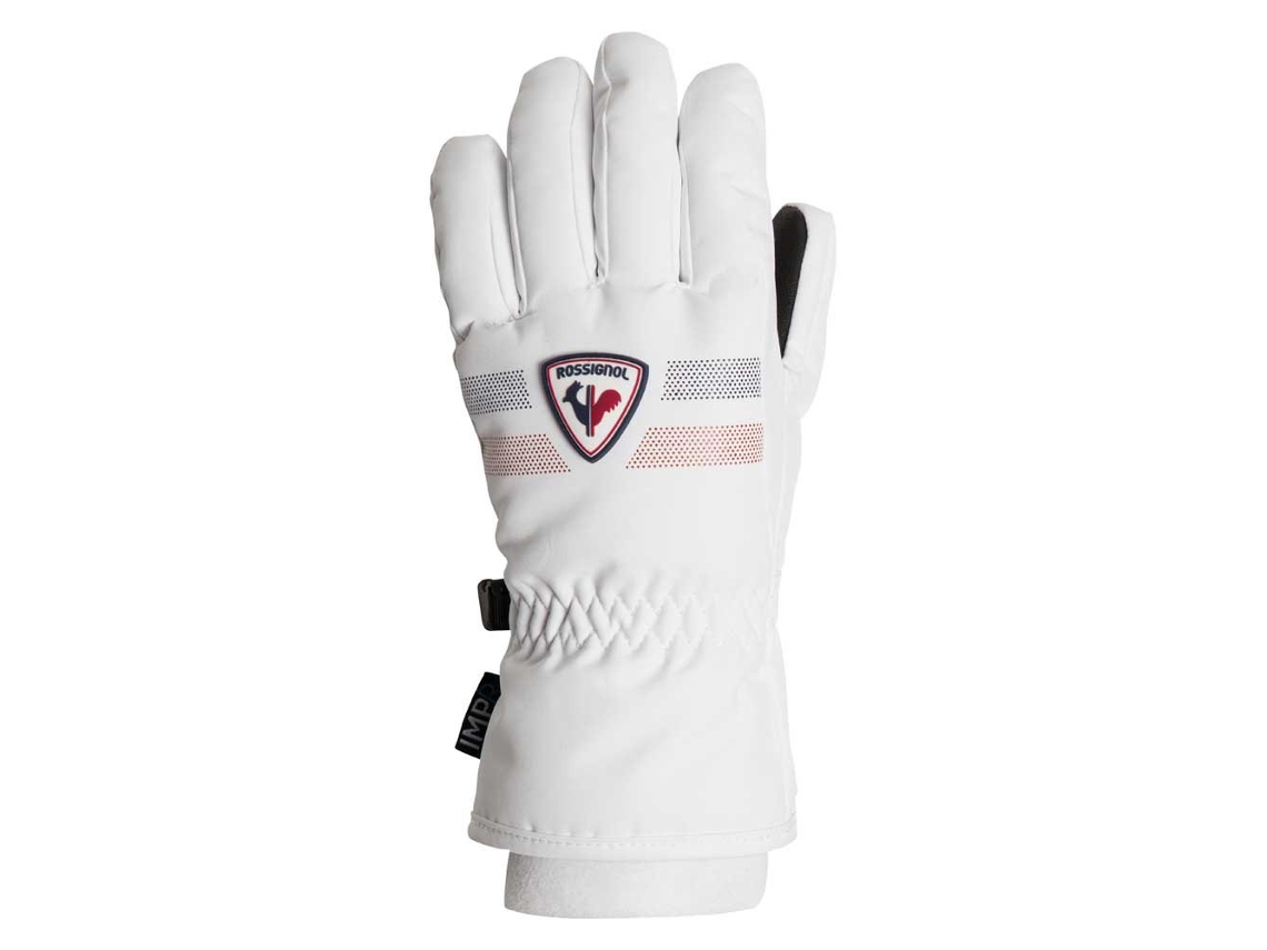 ROSSIGNOL Luvas Roc Impr G Junior Branco 6 Years Rapaz