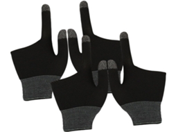 Zerodeko 2 Pares De Luvas Para Jogos Com Tela Sensível Ao Toque Em Grafeno, Mangas Confortáveis E Resistentes Ao Suor