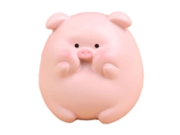 Figura de Porco Cartoon LAXISCREED para Decoração de Mesa