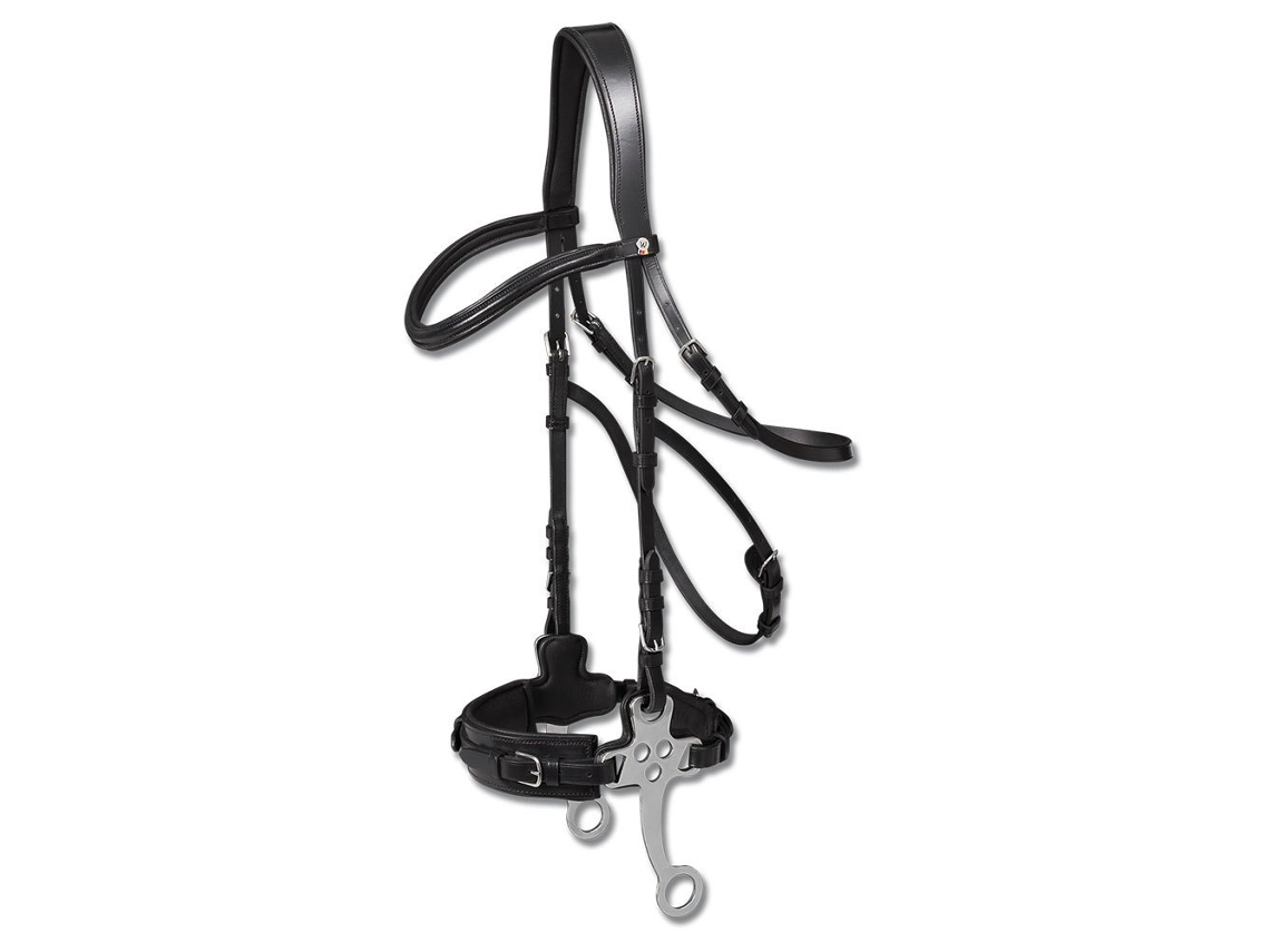 Refrear Hackamore X-Line Prateado Fullwaldhausen