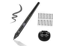 Lurelia, Caneta Stylus, 19,5×10,0×3,1 Cm, Preto, 8192 Níveis, 5080 Lpi, Compatível Bosto, Sem Bateria