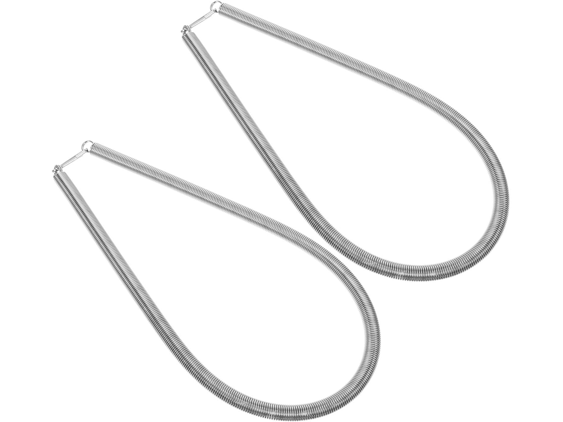Conjunto De 2 Molas Ajuste Estendidas Reposição Para Porta Tela Metáli