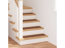 Vidaxl Tapetes Antiderrapantes Para Escadas 15 Pcs Amarelo 75 X 20 Cm