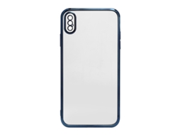 Funda de Tpu Electroporcelana Ultra Fina para iPhone Xs Max Capa Completa S/MARCA
