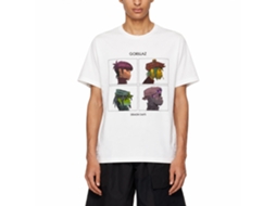Gorillaz Demon Days T-shirt White Classic Unisex Adults Size:s