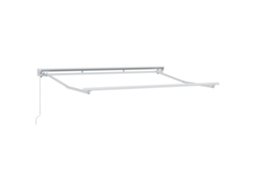 Conjunto 1 Estrutura De Toldo Vidaxl Branco Aço (3 X 2,5 M)