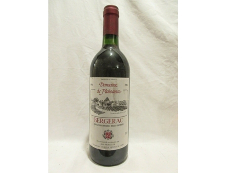 Vinho Tinto DOMAINE DE PLAISANCE 1986 (75 cl - 1 unidade)