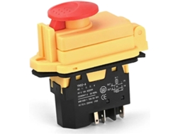 Yh02 A 250v, 16a, Interruptor Eletromagnético De 5-pinos, Partida Por Botão Para Máquinas Ferramenta, À Prova D Água