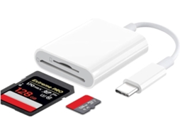 Leitor De Cartão Sd Usb-c Com Adaptador Micro Sd