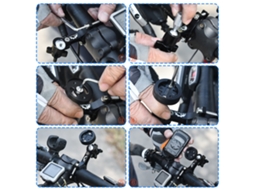 Display para Bicicleta Elétrica, Garmin, Compatível com Bryton Cateye, com Conector e Instalação Prática para Manutenção AQUAFORGE