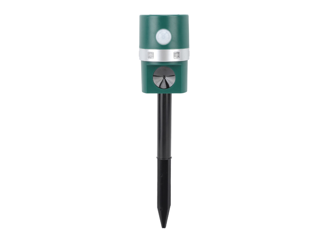 Repelente Ultrassônico De Animais Solar Profissional Led Repelente De Pássaros Movido A Energia Solar Com Sensor De Movimento Pir Para Jardim, Quintal