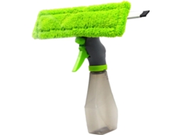 Limpa-vidros 3 Em 1 Com Pano De Microfibra E Rodo Para Chuveiro Com Frasco De Spray