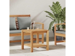 Vidaxl Mesa De Centro Castanho 45 X 45 X 45 Cm Madeira De Teca Sólida