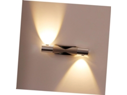 Elegante Luminária de Parede Prateada para Quarto. SFUSHOS