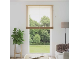 Vidaxl Cortina Veneziana Marrom Claro Com Padrão 213 X 120 Cm 25 Mm