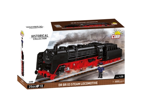 Coleção Histórica Dr Br 03 Locomotiva a Vapor Cobi