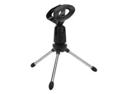 Soporte De Microfone De Mesa Ajustável Com Clip, Tripé Para Conferências E Transmissões Ao Vivo