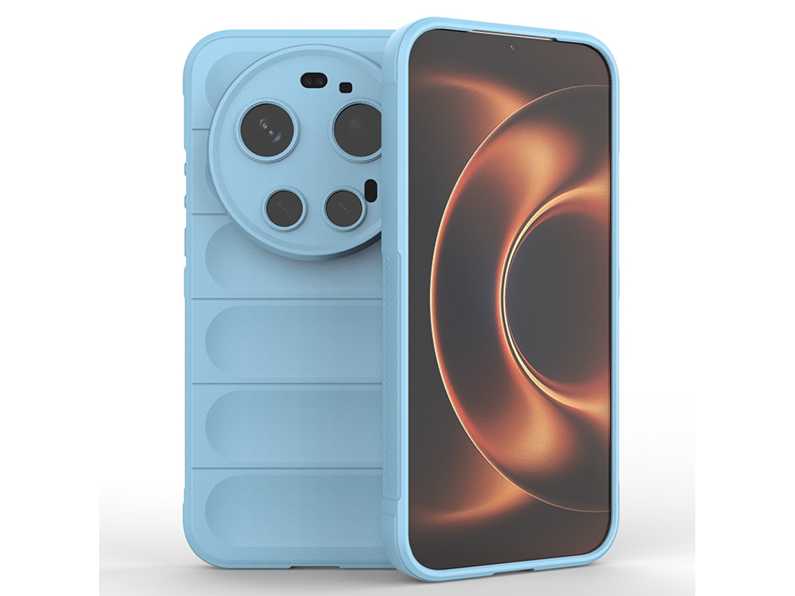 Capa Hexinyigjly Para Xiaomi 13 Ultra, Em Tpu Macio. Azul Claro