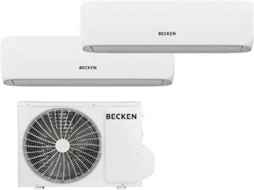 Ar Condicionado Split BECKEN BAC9603 Multi (18+21 m² - 9000+12000 BTUs - Branco)