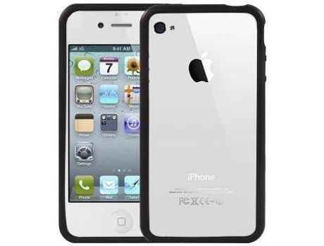 Capa iPhone 4 LOGOTRANS Standard Series Preto