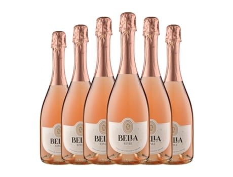 Espumante rosé IRIS VIGNETI Bella Style Rosé Glera Venezia Sem Álcool (0.75 L - 6 Unidades)