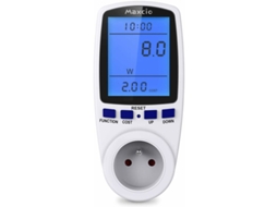 Medidor De Energia Para Tomada, Para Autocaravana, Ecrã Lcd, Digital