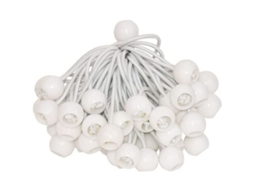 Cordas Elásticas Com Bola, 50 Unidades, Para Lonas, Tendas, Banners