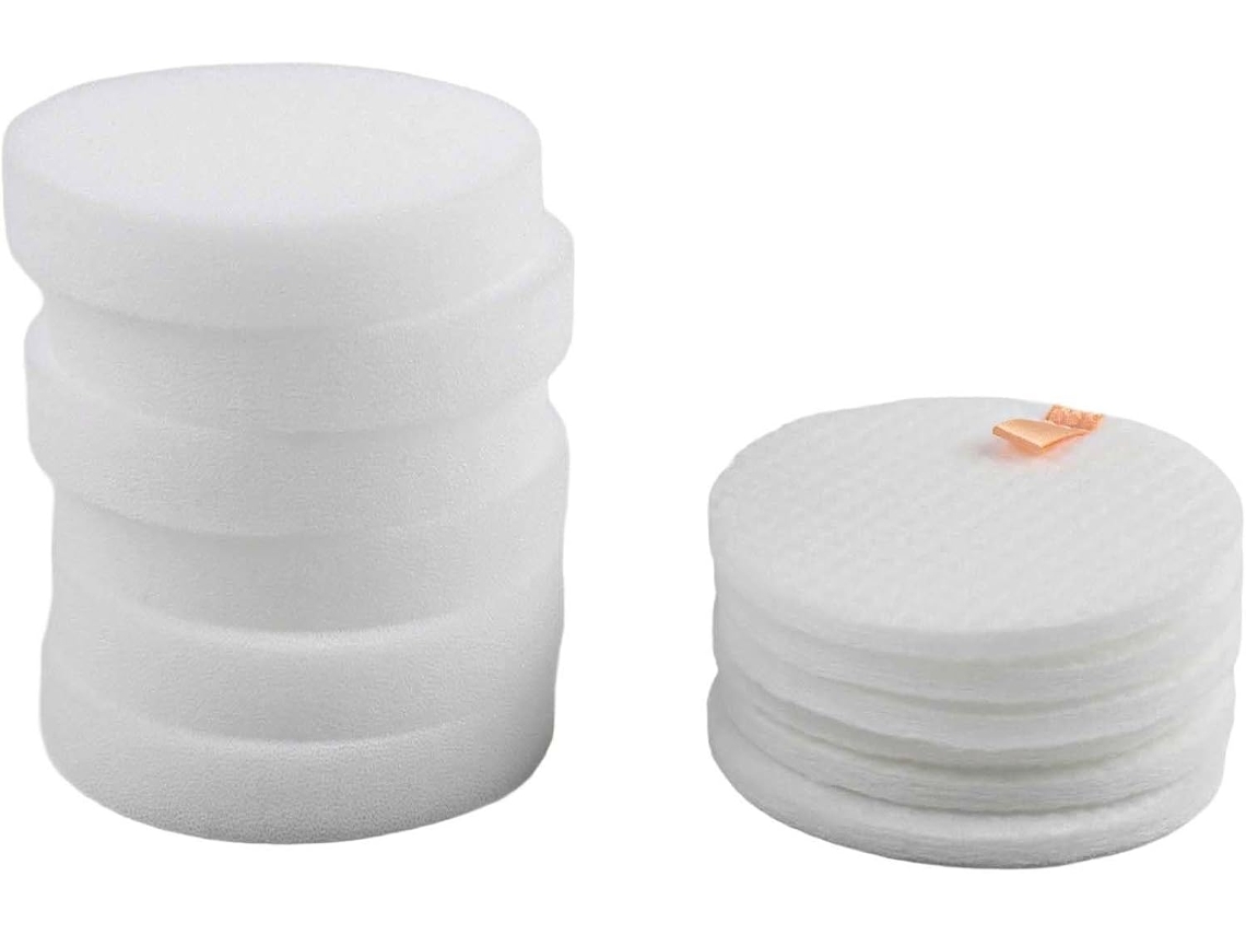 Kit De Filtros Espuma E Feltro Reposição Para Aspirador Pó Sem Fio