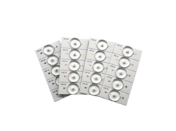 20pcs Cabeças Lâmpada Smd 3v com Lente Óptica para Reparo Tv Led 32 65 Polegadas | S/MARCA