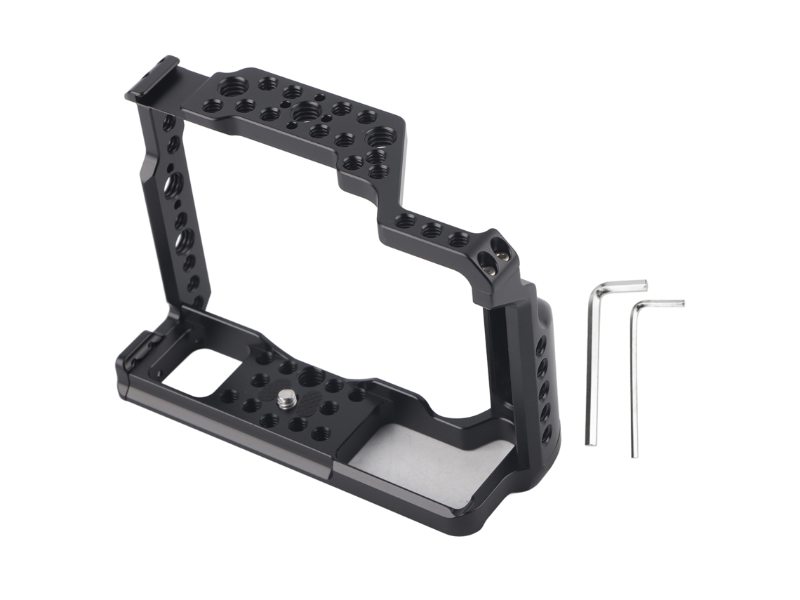 Aluminium Alloy Multi Holes Extension Cage Accessory For Fuji Xt3 Xt2 Mirrorless Camera LAXISCREED