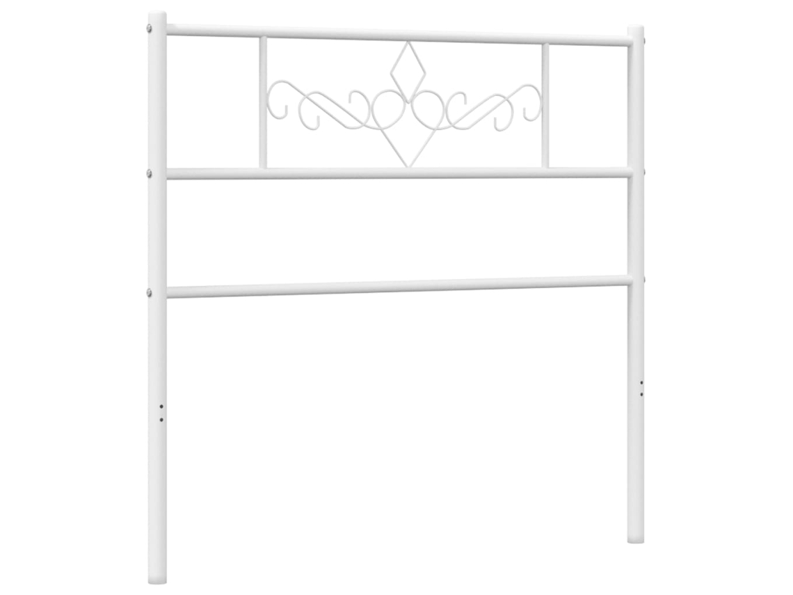Headboard, Headboards Vidaxl Branco Aço (107 Cm)