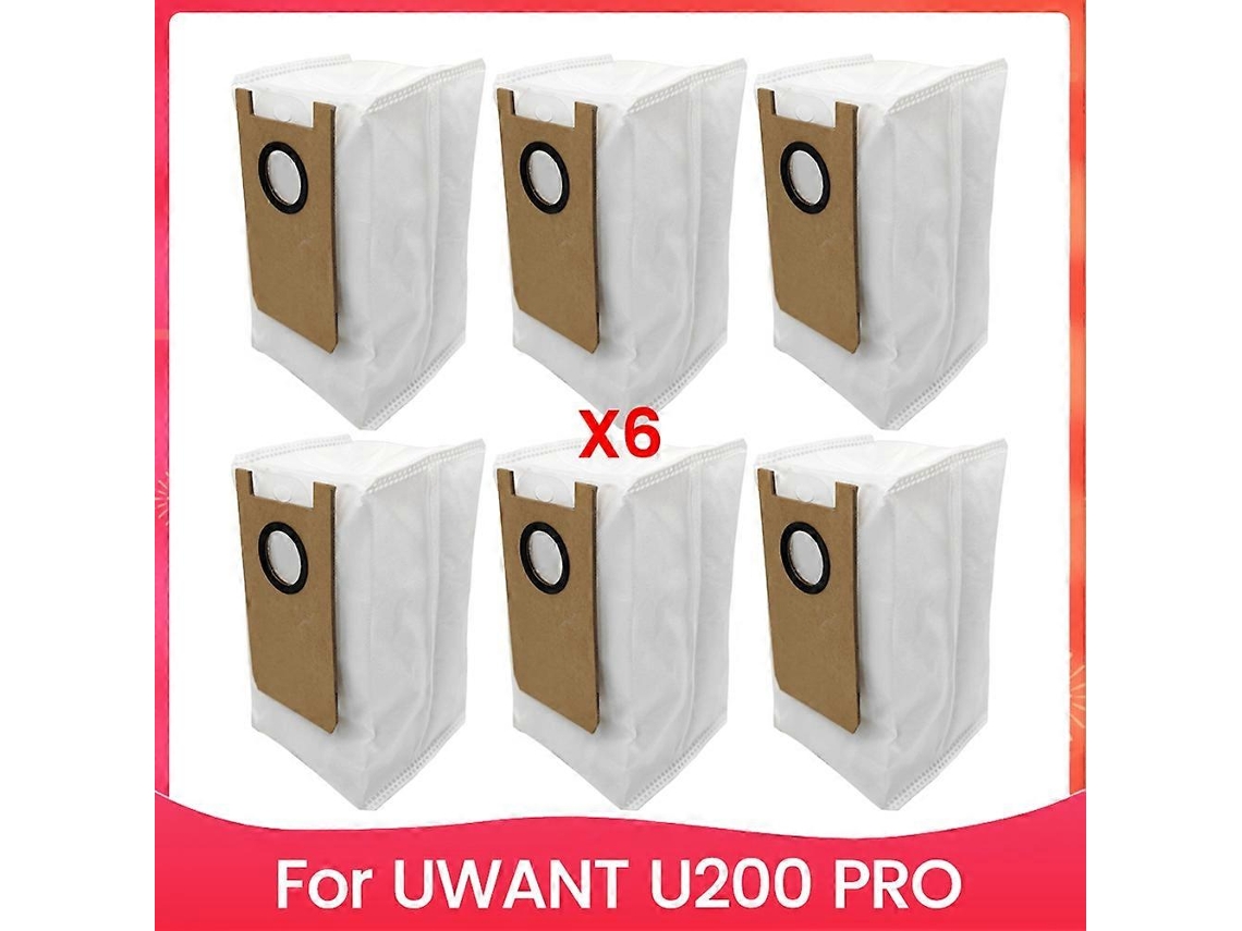 6pcs Dust Bag Set For U200 Pro Sweeping And Mopping Robot Dust Bag Accessories Replacement Parts