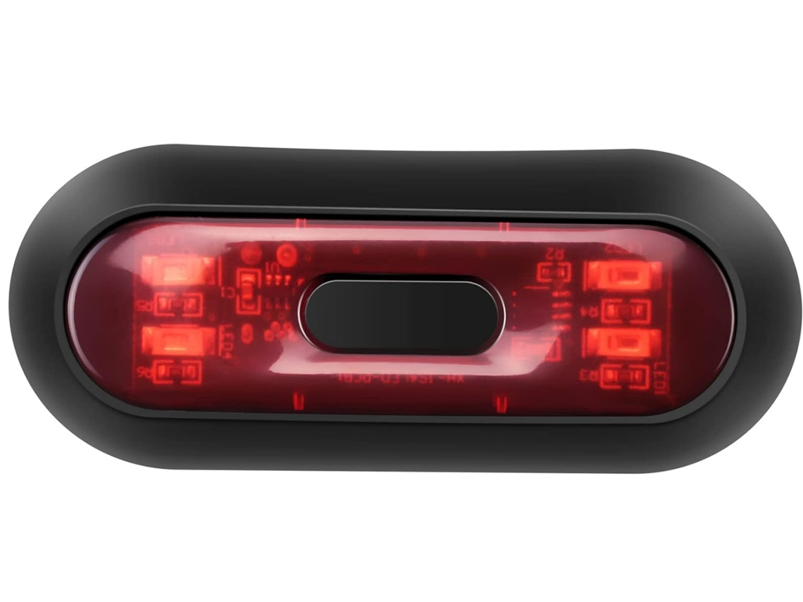 Luz Capacete Moto 150lumens Branco Yizhood