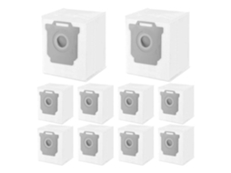 Pacote com 10 Bolsas de Vácuo de Substituição Compatível para Irobot Roomba I3,I4,I6