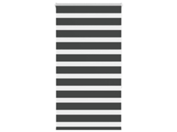 Zebra Blind, Zebra Blinds Vidaxl Preto Poliéster (75 X 150 Cm)