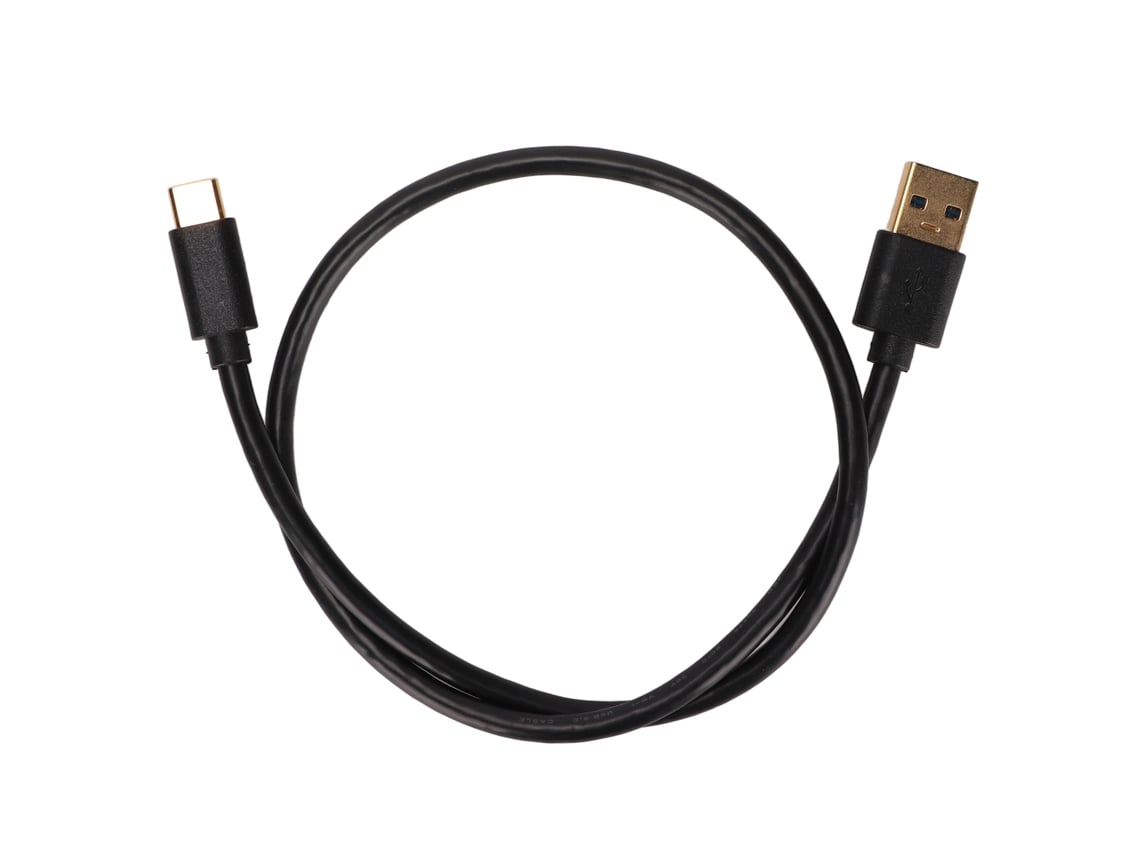 Cabo de Dados Usb3.1 Tipo a Macho para Tipo C Macho 0,5m para Celular e Computador