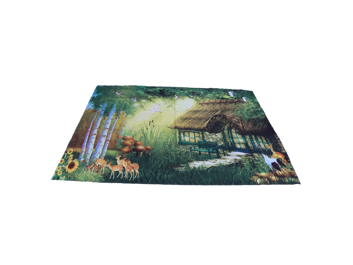 Laxiscreed Tecido De Parede Fairy Tale Forest Para Decoração De Quarto, Sala Ou Festa, 200x150cm