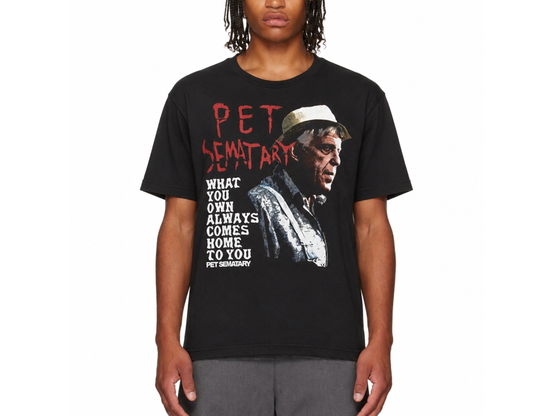 Rockinstone Pet Sematary Movie What You Own Black Adult T-shirt Size:xl