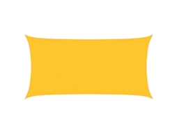 Para sol Estilo Vela 160 G/m² 3x6 M Pead Amarelo MAISON EXCLUSIVE